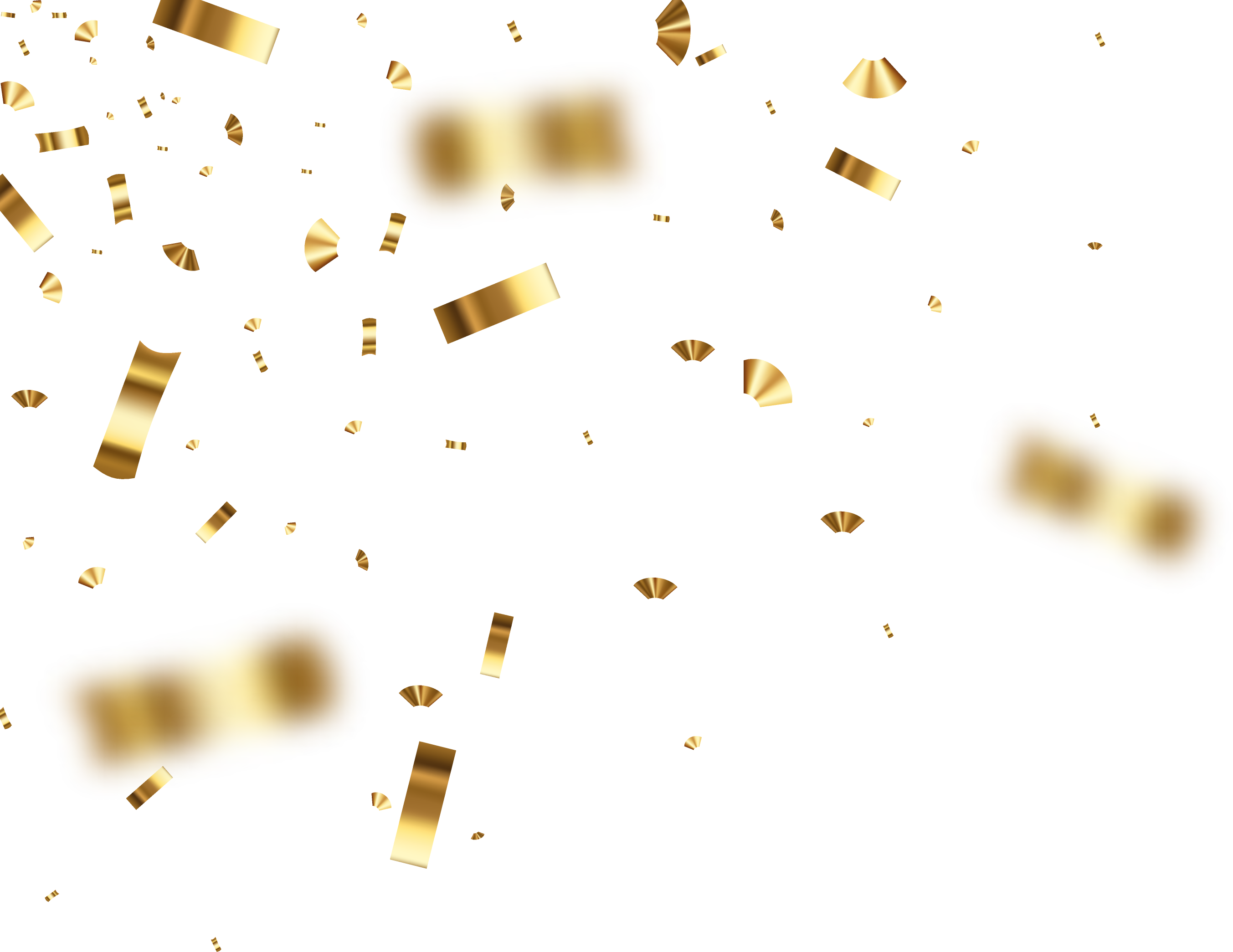 Gold Confetti